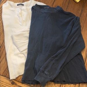 Long sleeve cropped thermals